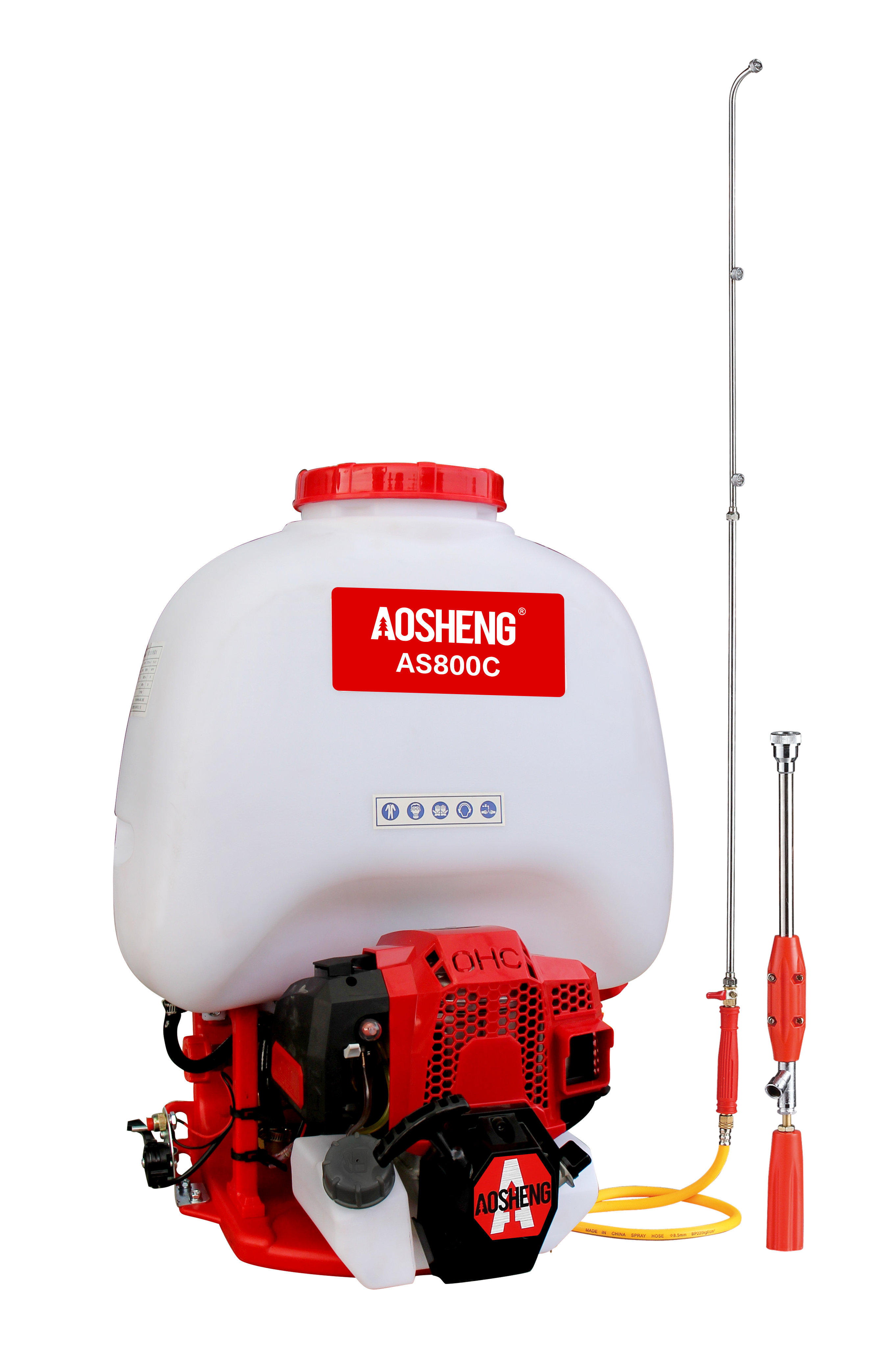 Penyembur kuasa petrol datang dalam pelbagai saiz dan reka bentuk